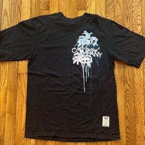 Echo Unlimited Vintage Tee Shirt Mens M Black Blue‎ Streetwear HipHop Casual